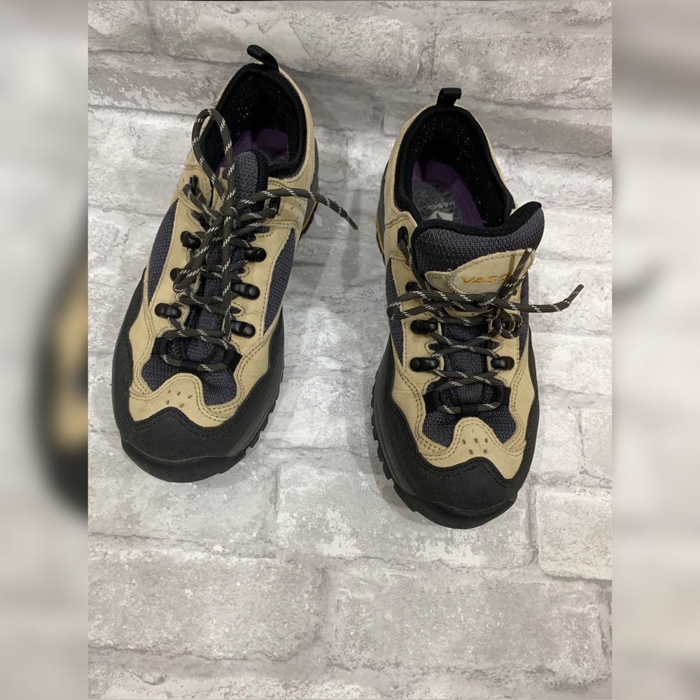 Mens Brown Vasque Brown Black Hiking Shoes Size 9
